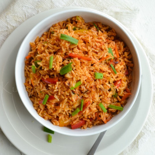 Schezwan Fried Rice Egg