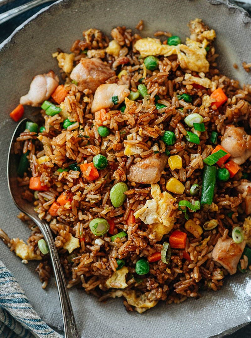 Fried Rice Chicken