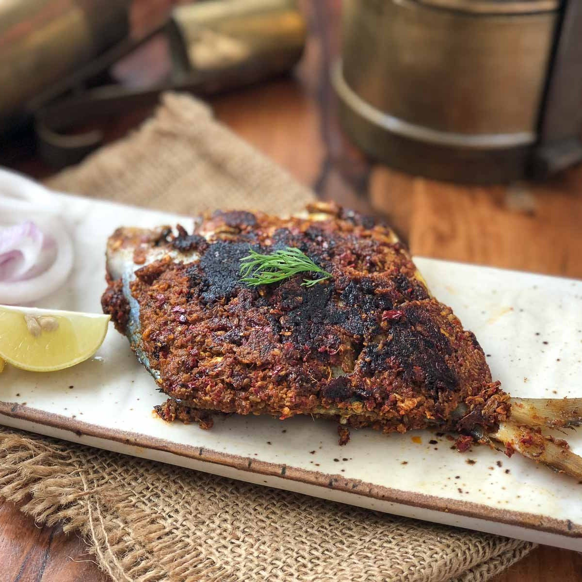 Nadan Fish Fry - Pomfret